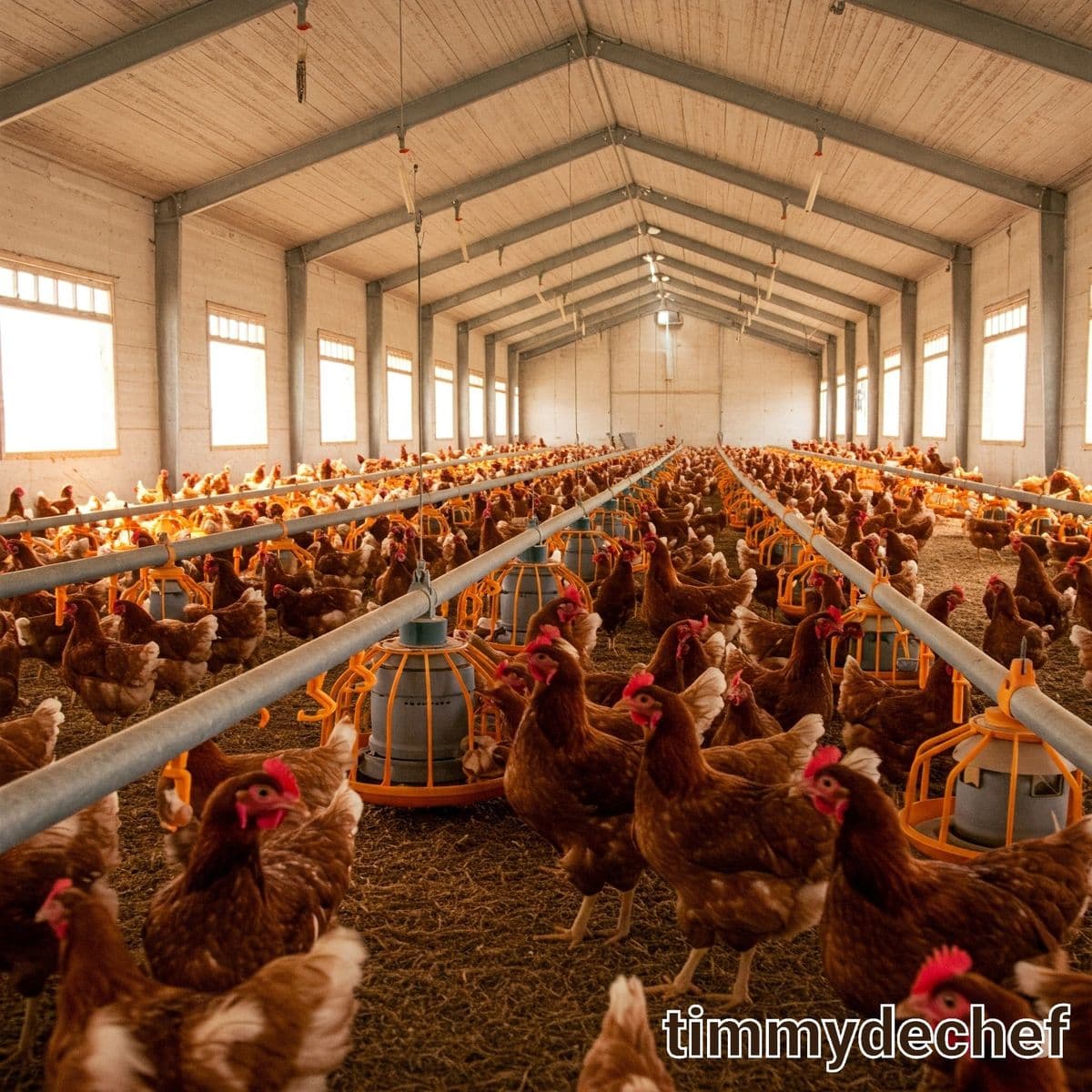 Nông dân và trang trại gà